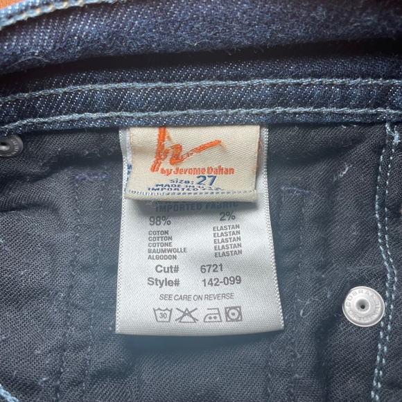 Citizens of Humanity Jeans Women's 27 Blue Ava Stretch Low Waist Straight Leg - Picture 8 of 8